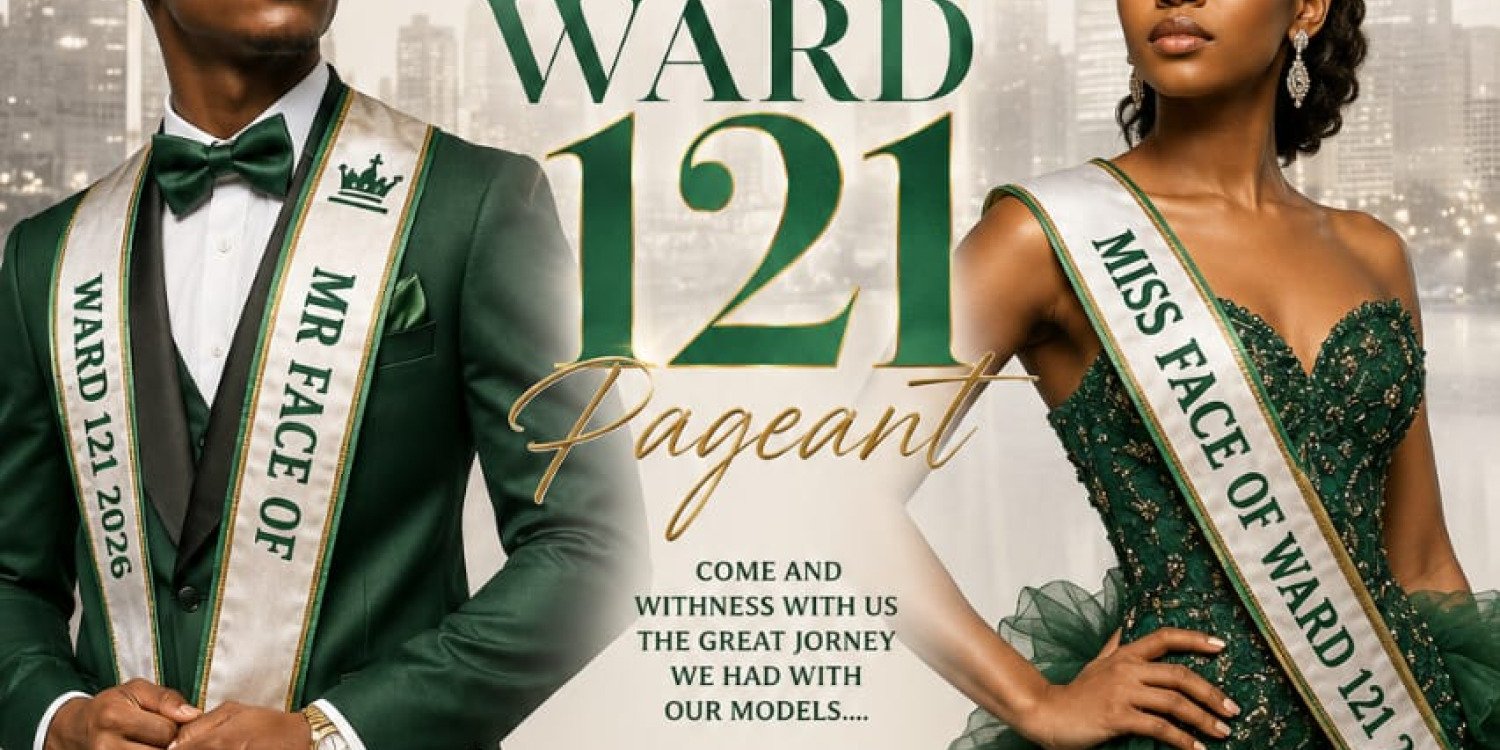 Mr and Miss face of ward 121 pageant 