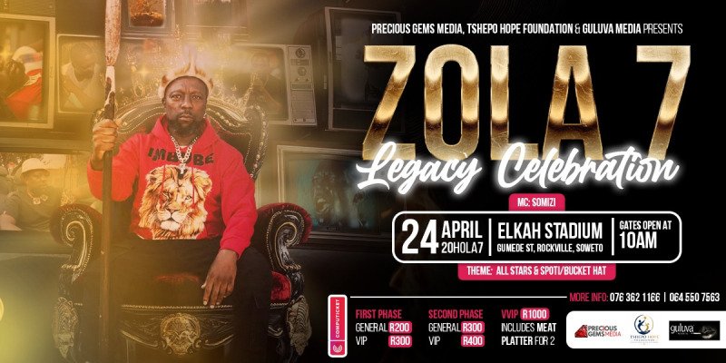 Zola 7 Legacy Celebration