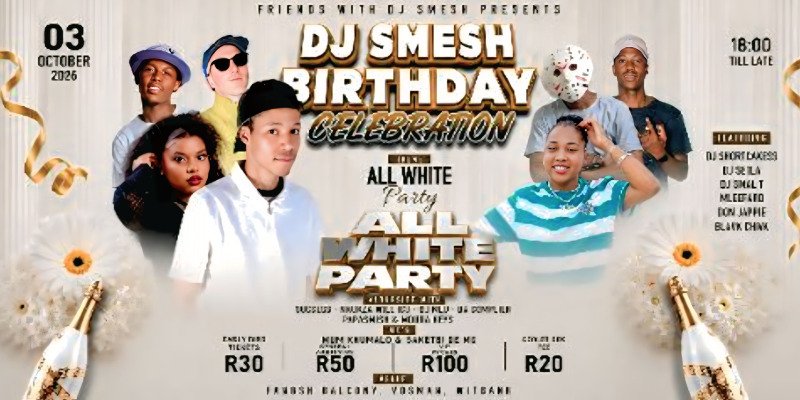 DJ smesh birthday celebration 