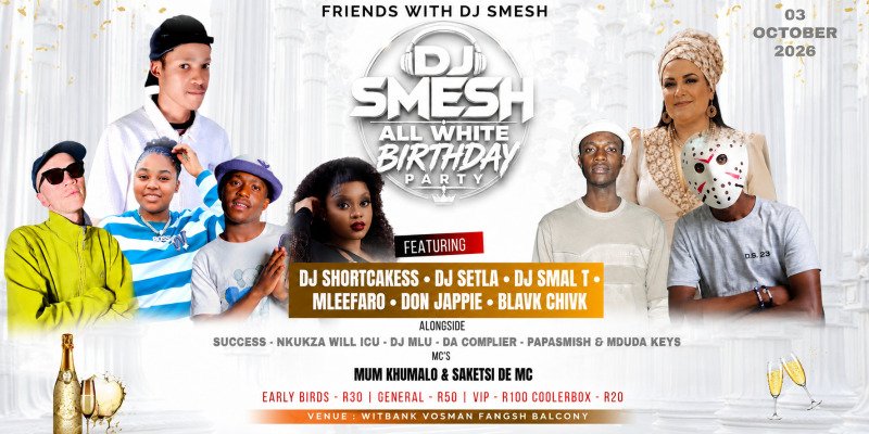 DJ smesh birthday celebration 
