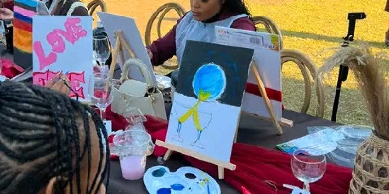 sip and paint event 