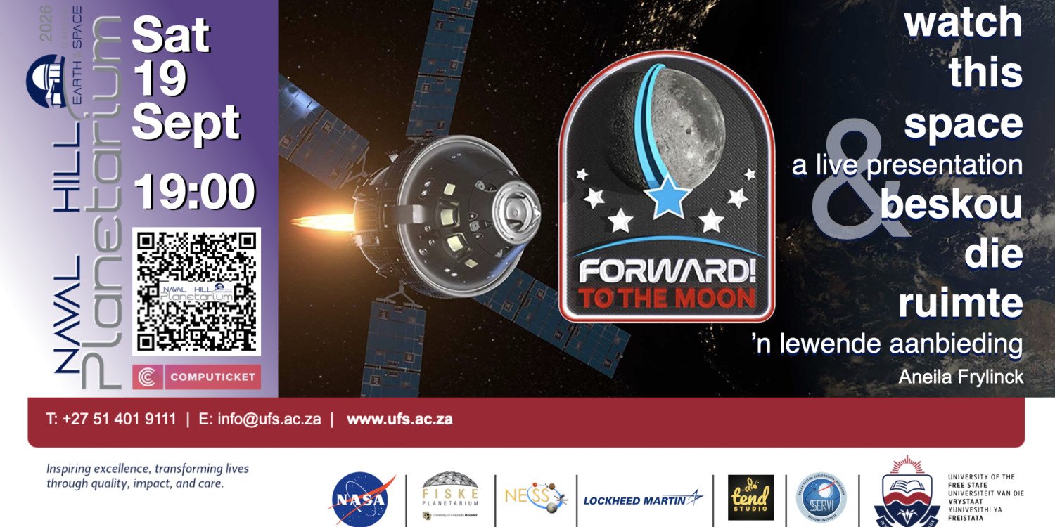 19 September 2026: Forward! to the Moon (Eng & Afr)