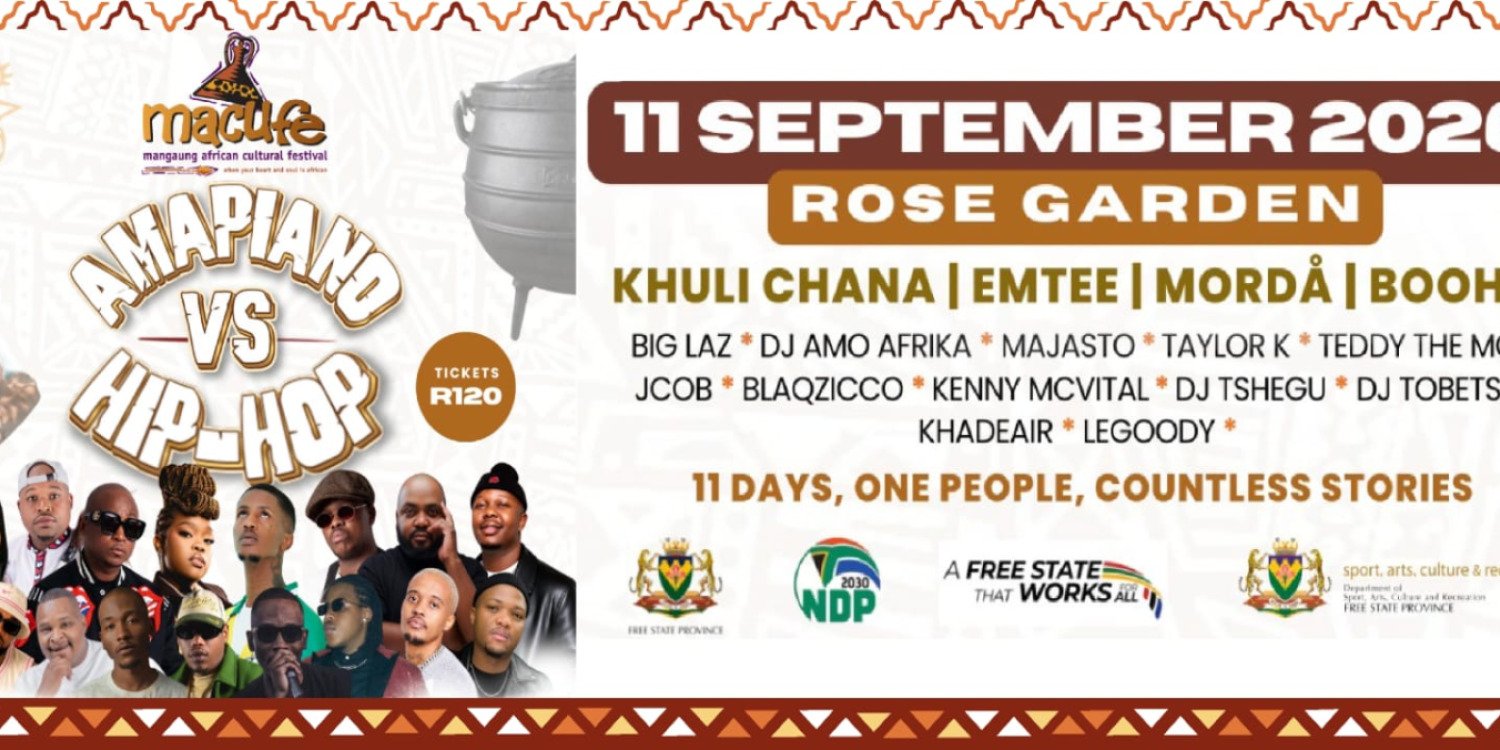 MACUFE 2026 AMAPIANO VS HIP-HOP