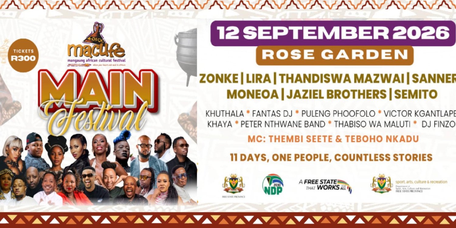 MACUFE 2026 MAIN JAZZ FESTIVAL