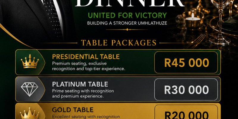 MKP Gala Dinner Umhlathuze 2026