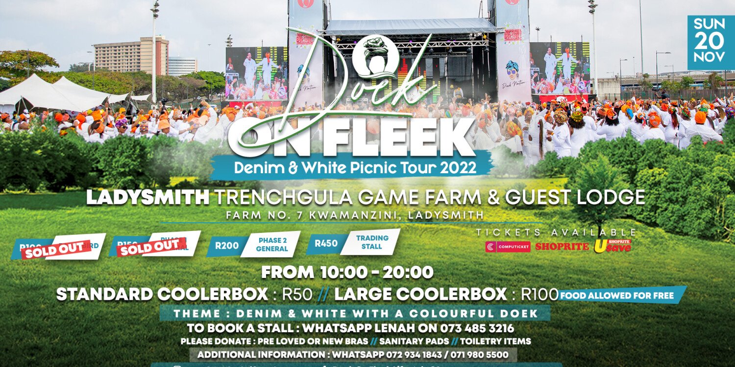 Doek On Fleek Demin & White Ladysmith with SJAVA 