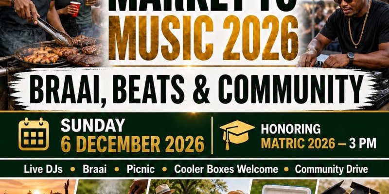 The weekend vibe market to music 2026