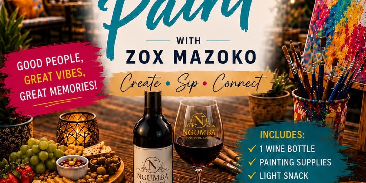 Sip & Paint with Zox Mazoko