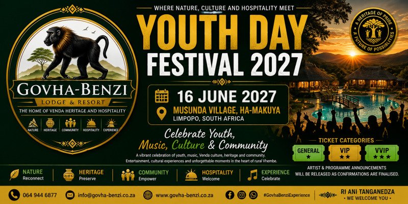 GOVHA-BENZI Youth Day Festival 2027
