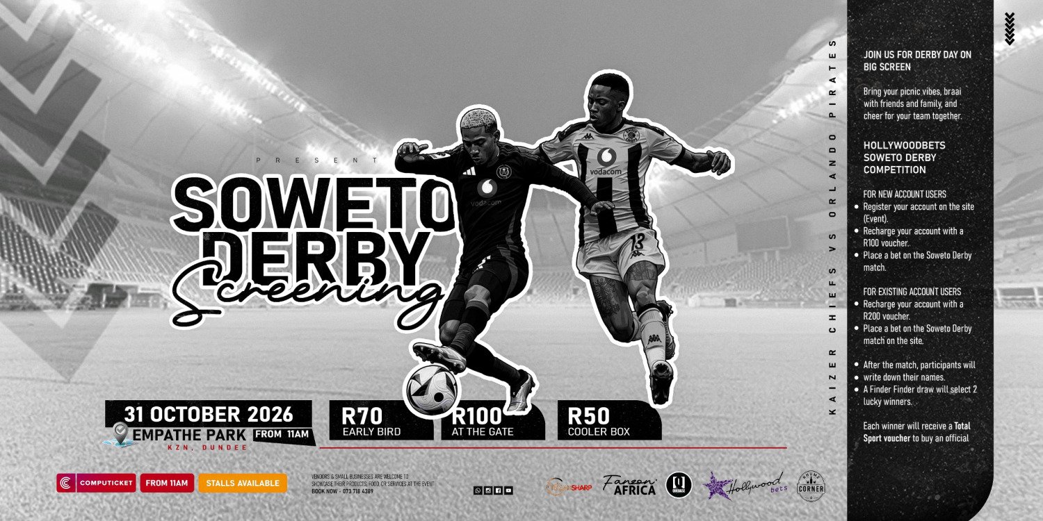 Soweto Derby live screening Dundee KZN