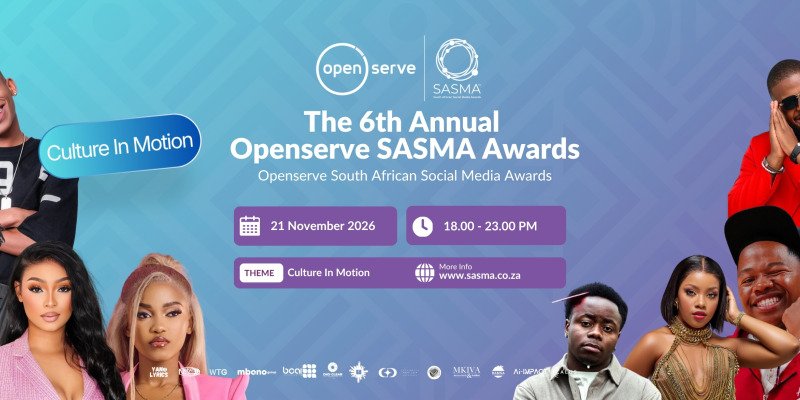 OPENSERVE SOUTH AFRICAN SOCIAL MEDIA AWARDS (SASMAs)