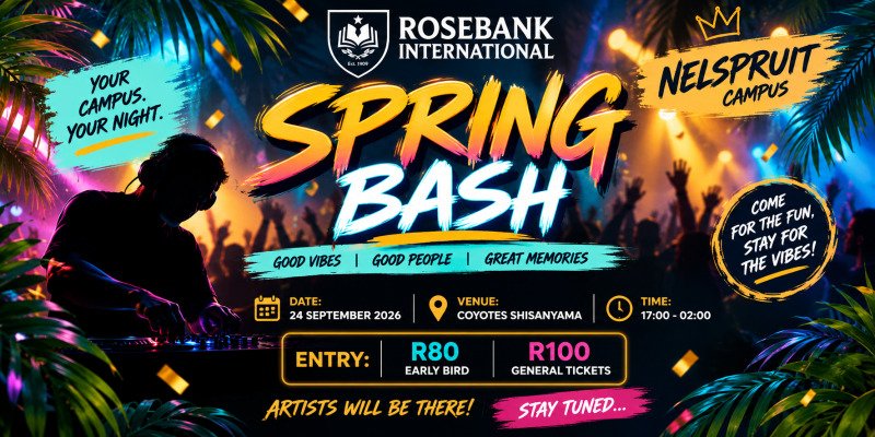 RI Mbombela(Nelspruit) Campus Spring Bash