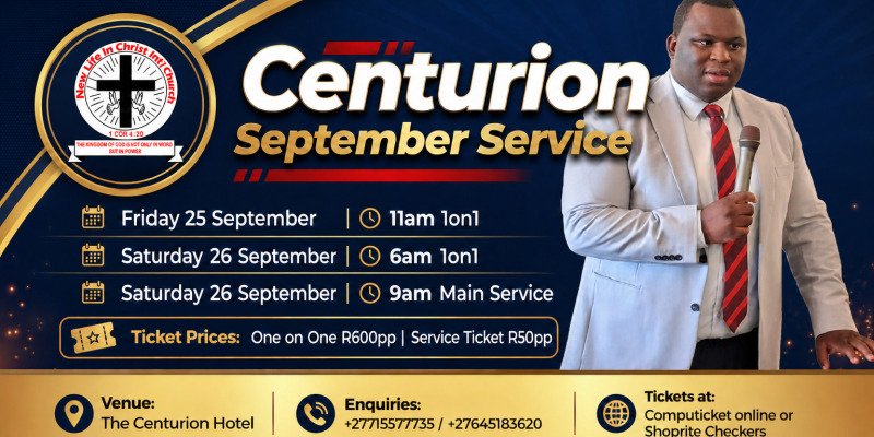 Friday 25 September 1on1 With Prophet Lawrence Munyai