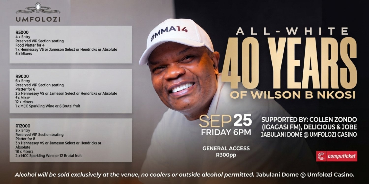 40 Years of Wilson B Nkosi 