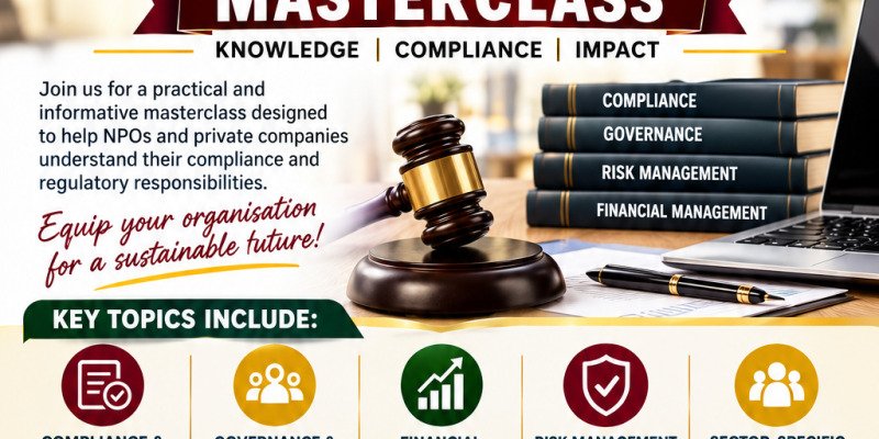 NPO and Private Companies Regulatory Compliance Masterclass 