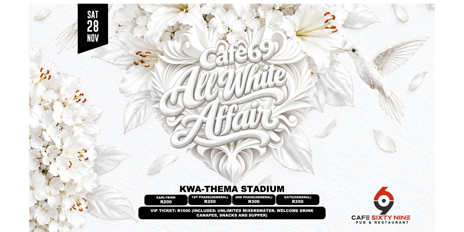 CAFE 69 ALL WHITE AFFAIR