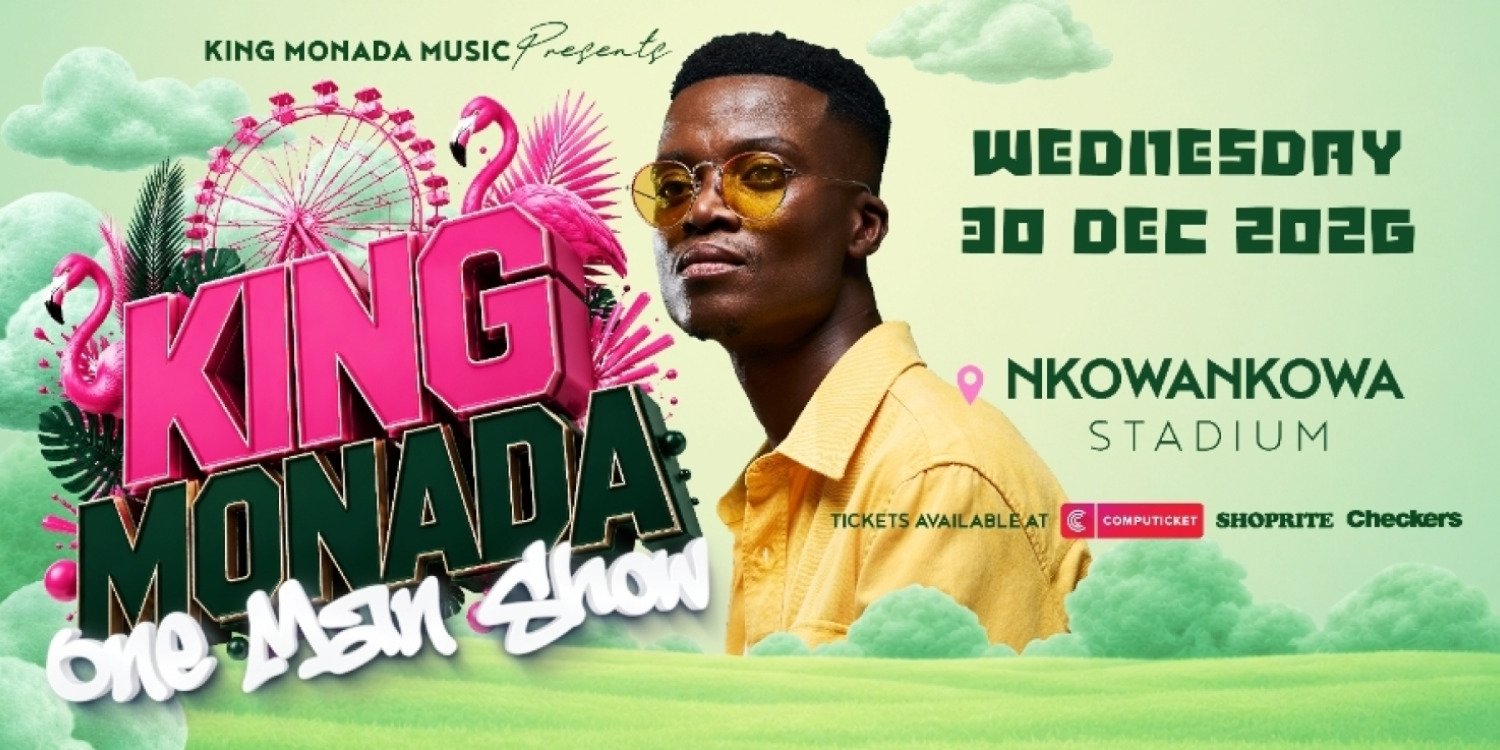 KING MONADA ONE-MAN SHOW 2026 - Computicket BoxOffice