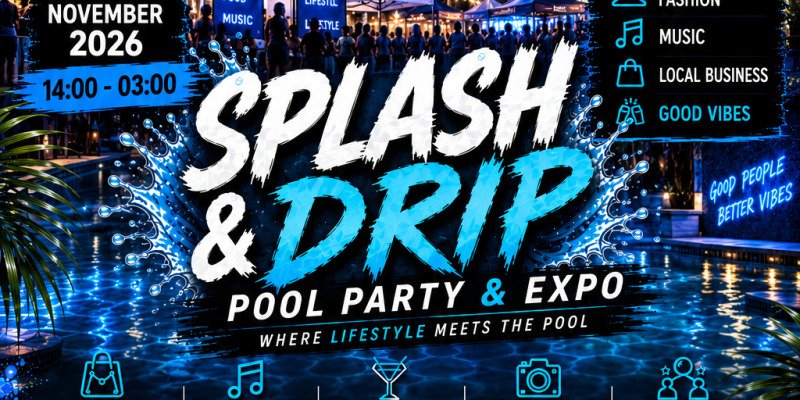 SPLASH & DRIP POOL PARTY AND EXPO
