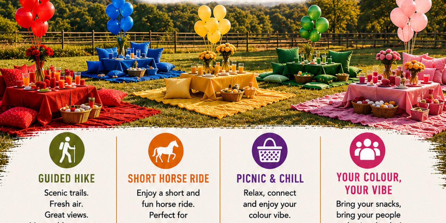 Colour Picnic,Hike & Ride