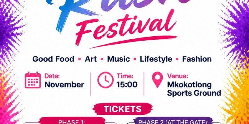 ALL WHITE COLOUR RUSH FESTIVAL