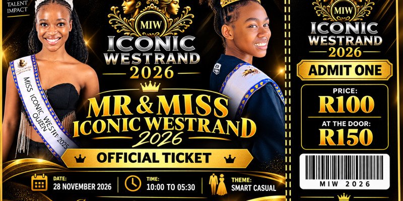 Mr&Miss iconic westrand 2026