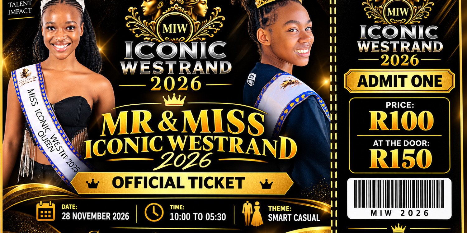 Mr&Miss iconic westrand 2026