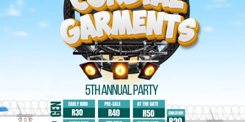 Cordial garments 5th annual party 