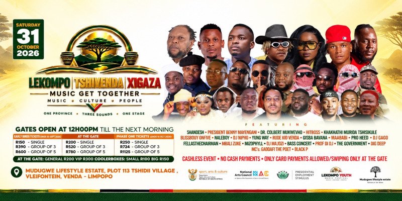 LEKOMPO / TSHIVENDA / XIGAZA MUSIC GET-TOGETHER 