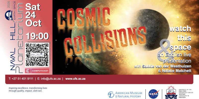 24 October 2026: Cosmic Collisions (Eng) 
