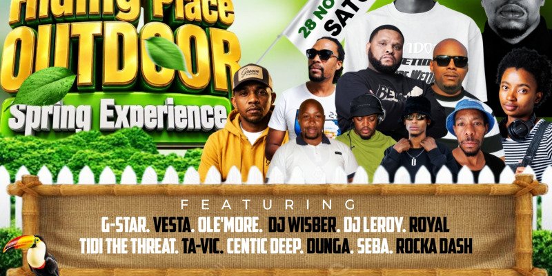 Hiding Place outdoor spring experience 