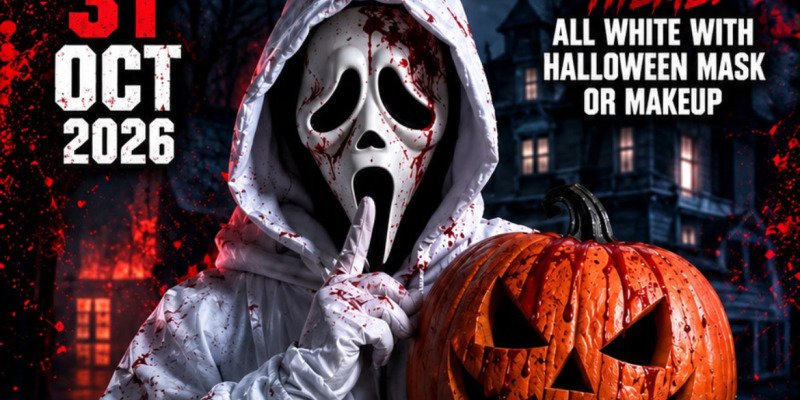 All White Drip Festival-Halloween edition 