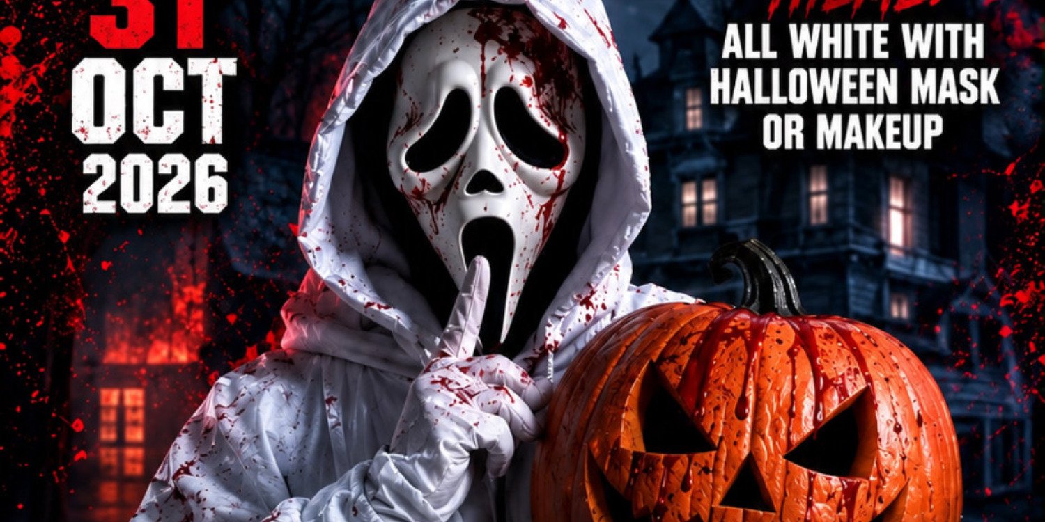 All White Drip Festival-Halloween edition 