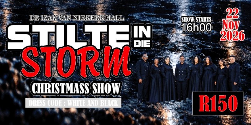 Stilte in die storm