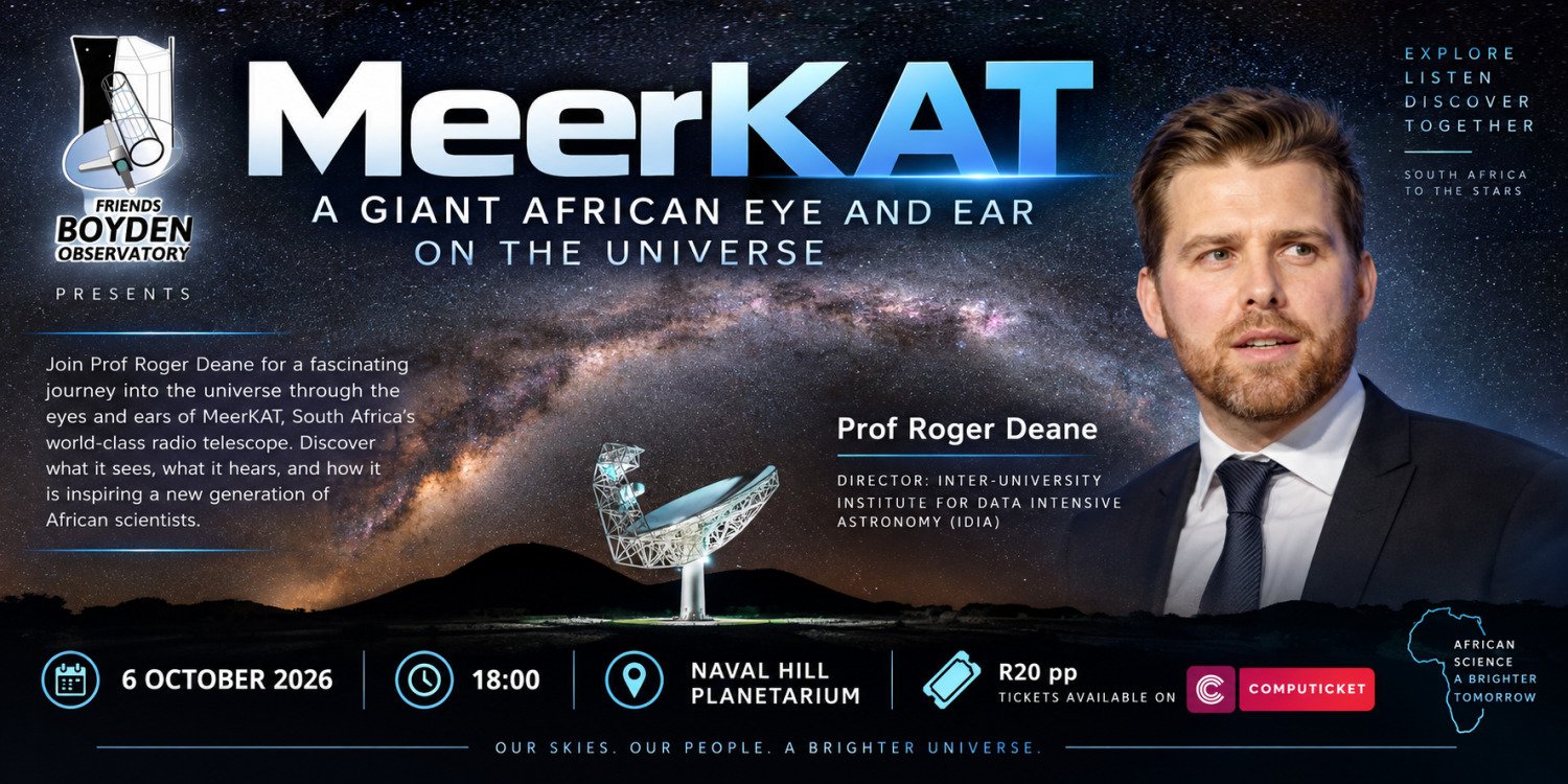 MEERKAT: A GIANT AFRICAN EYE AND EAR ON THE UNIVERSE 6 Oct