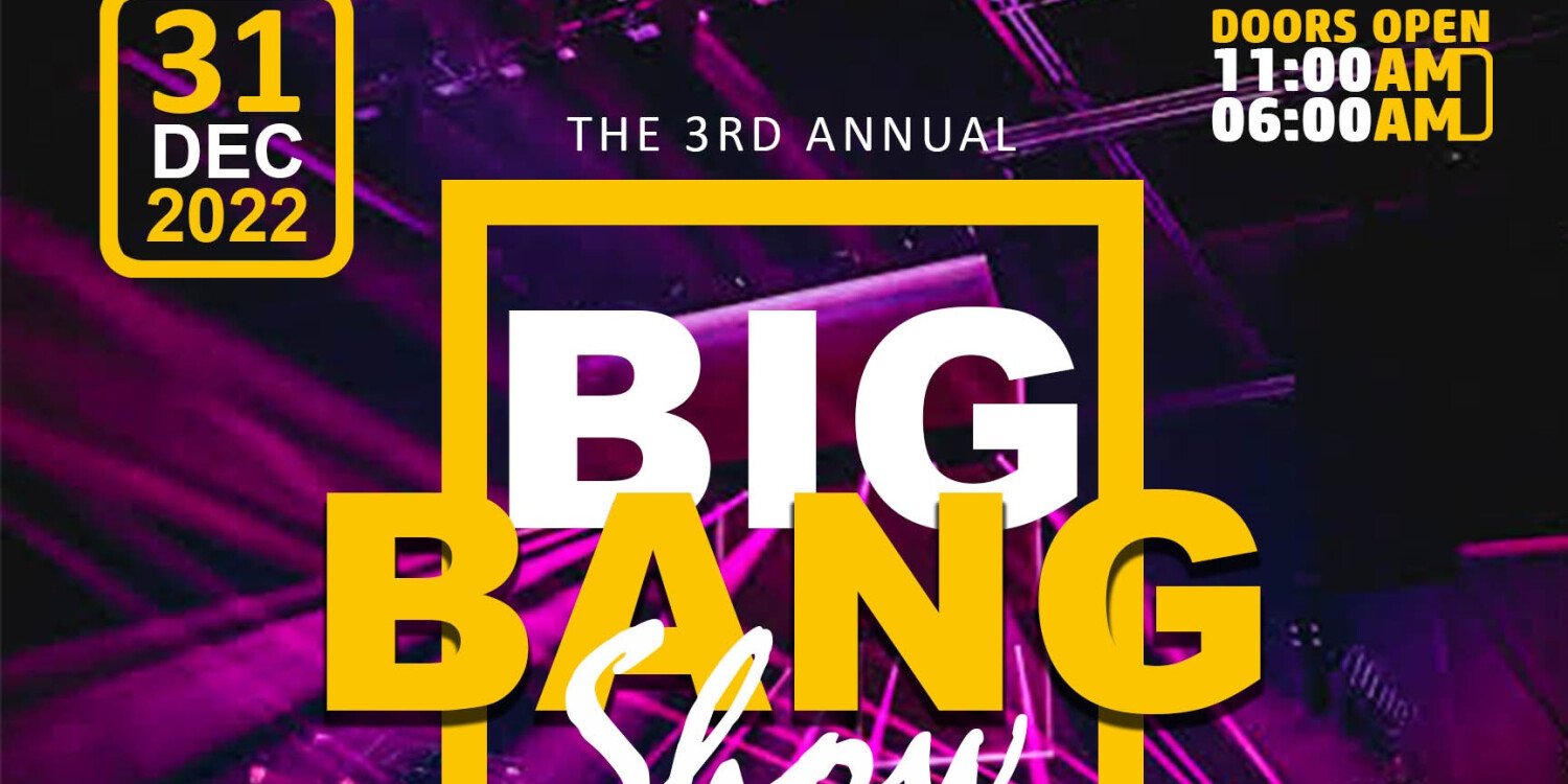 THE 3RD ANNUAL BIG BANG SHOW SGK
