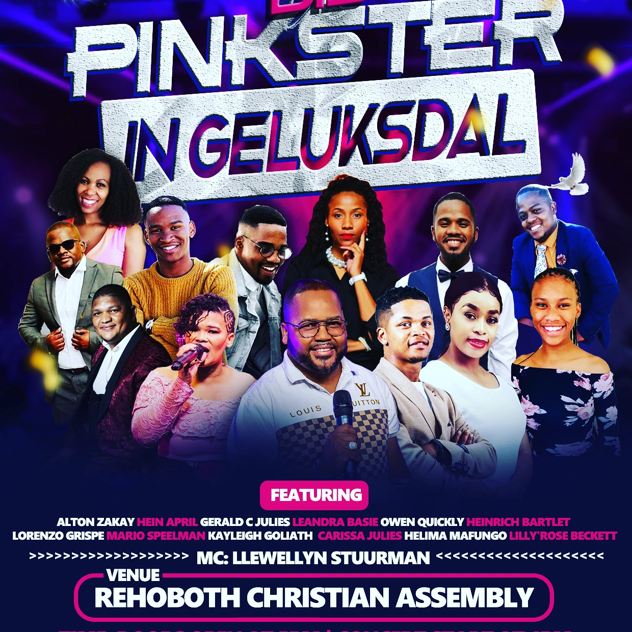 Dis Pinkster in Geluksdal