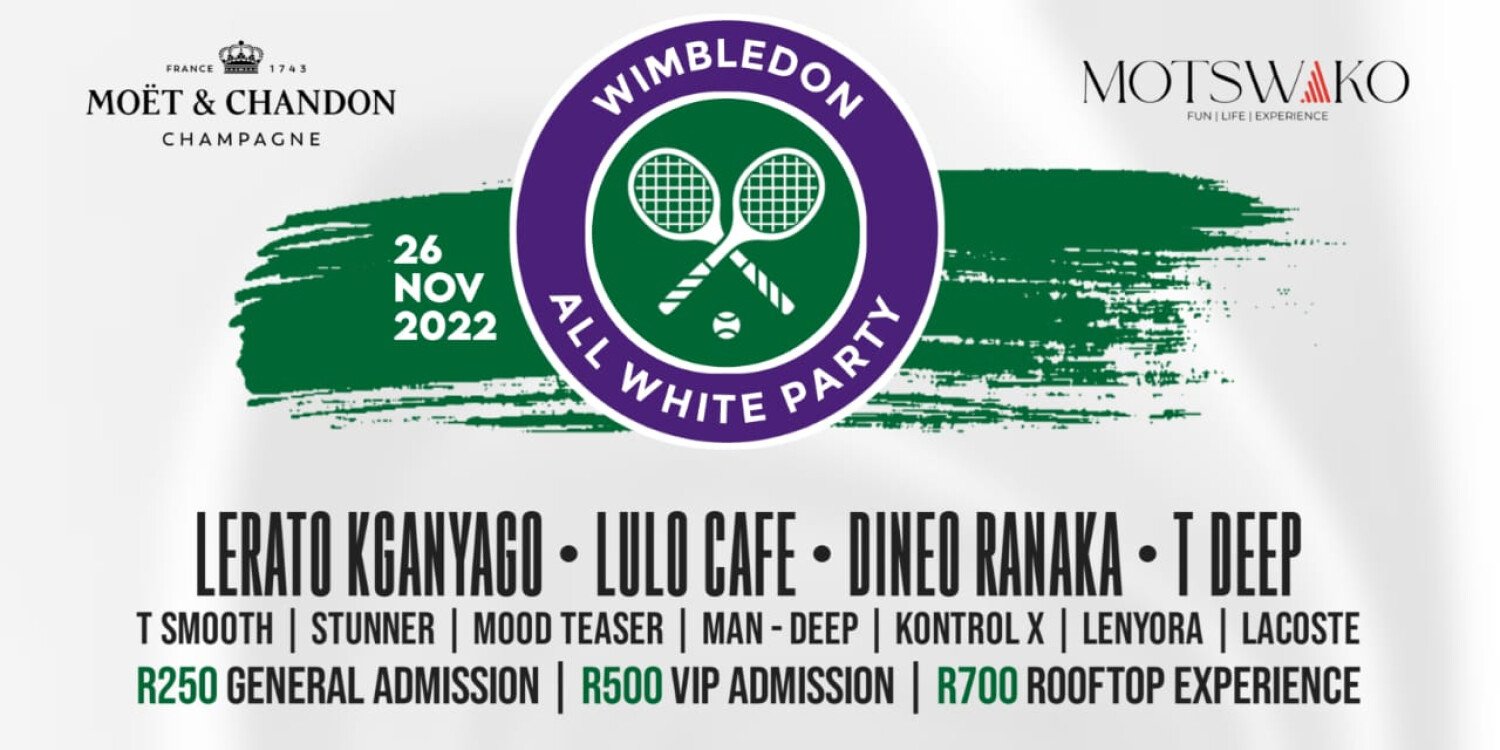 Motswako Wimbledon All White Party 