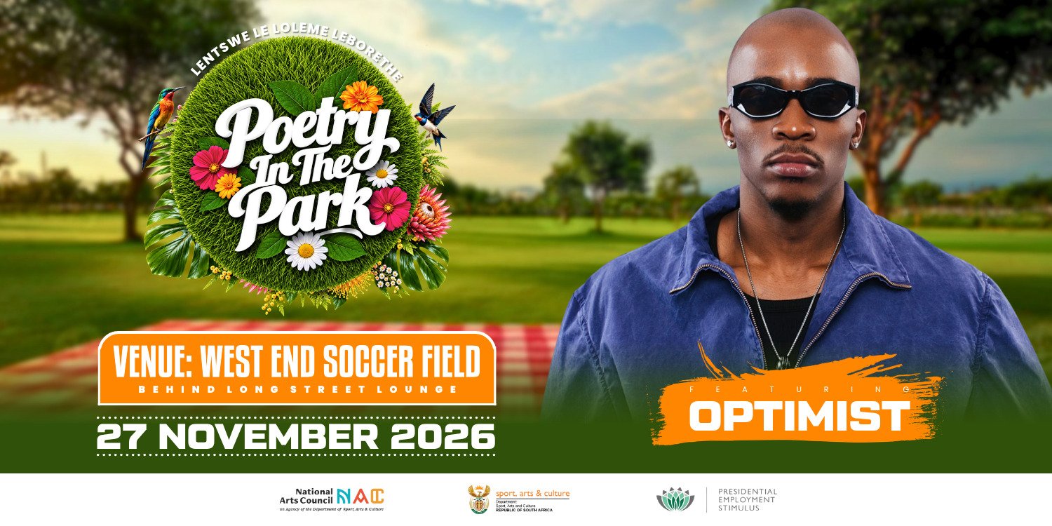 Lentswe Le Loleme Leborethe Poetry In The Park