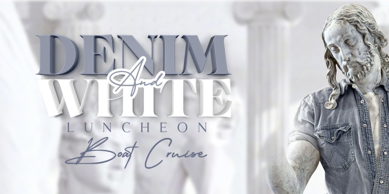 DENIM AND WHITE LUNCHEON BOAT CRUISE