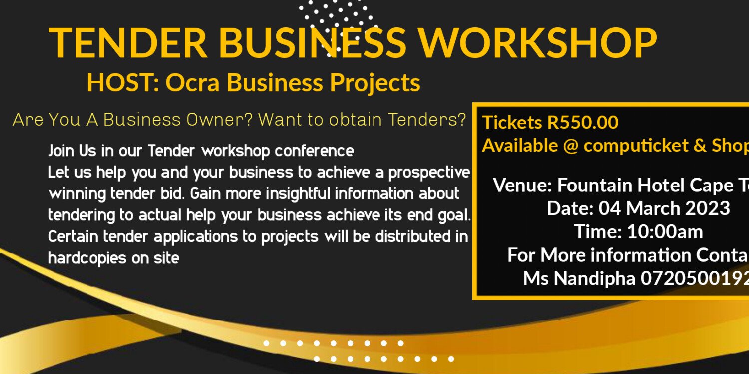 Tender Workshop Conference 