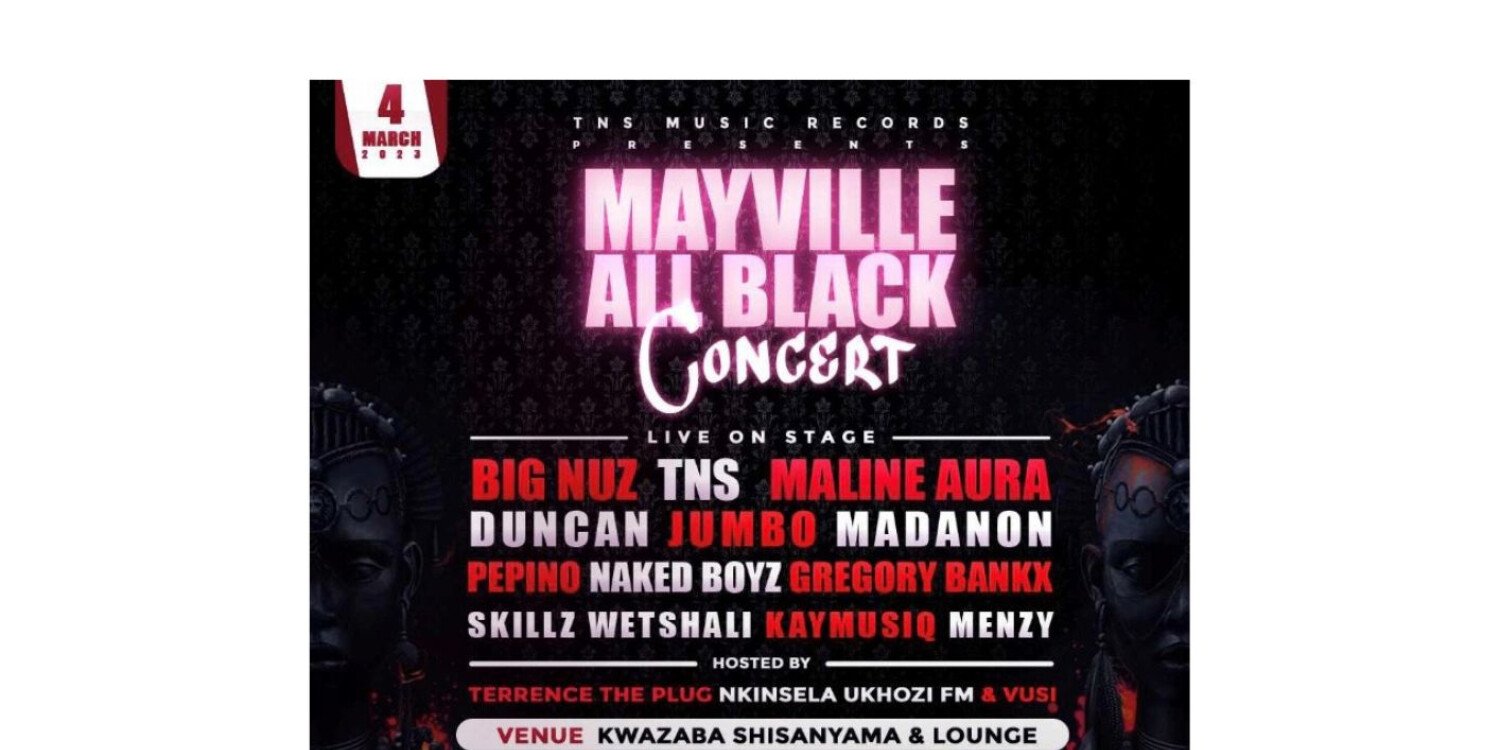 MAYVILLE ALL BLACK CONCERT