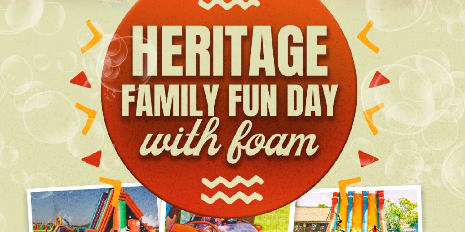 Heritag Family Fun Day with foam Klerksdorp